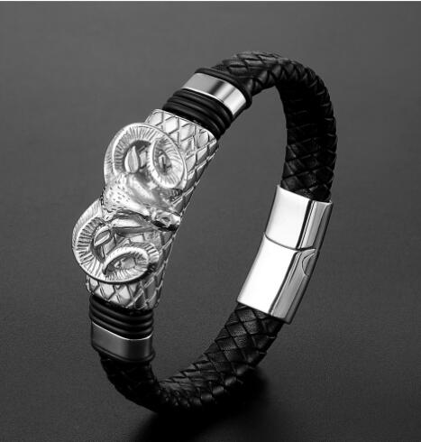 Herrenarmband Premium Gold Schwarz
